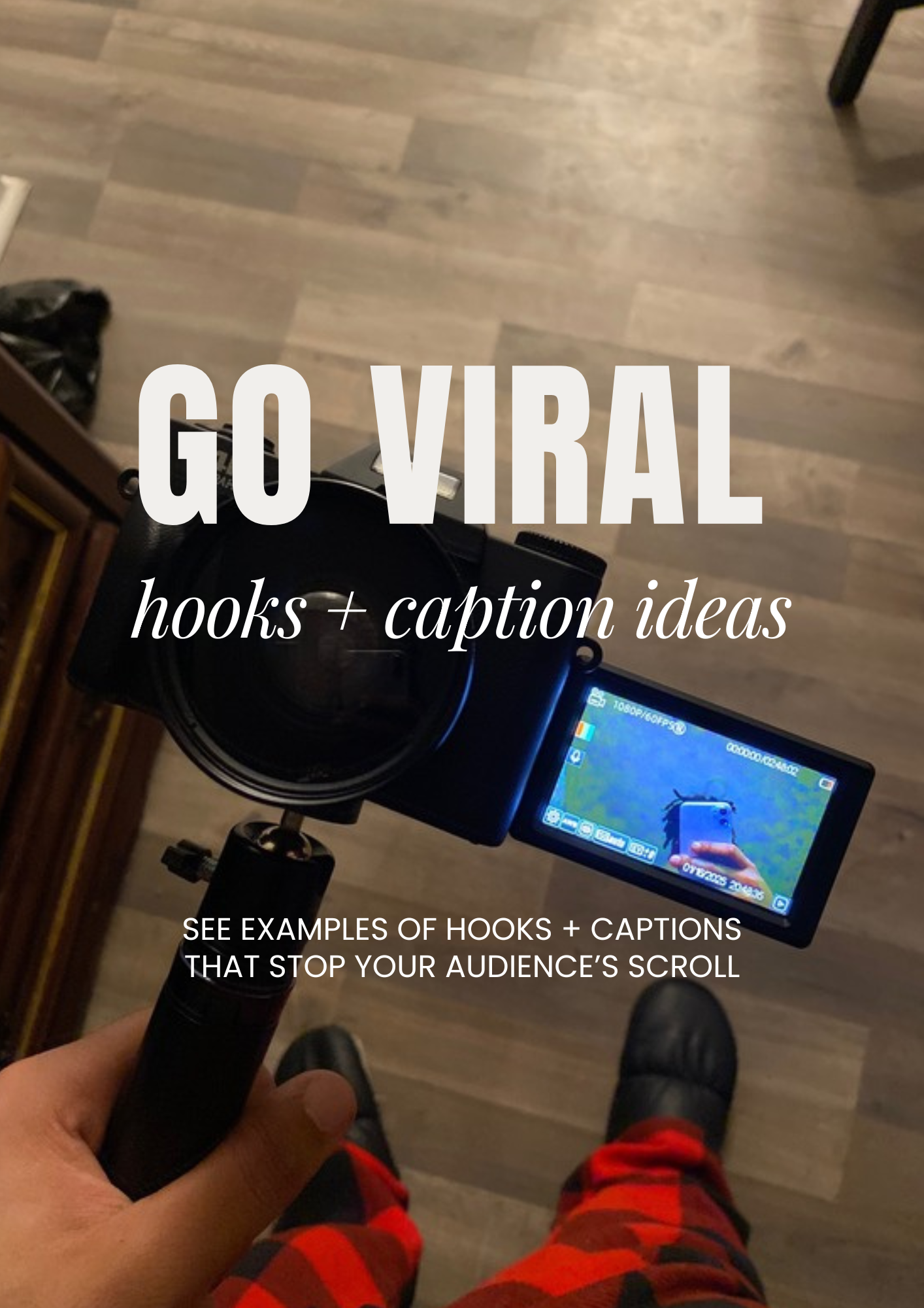 7.) 1 Month Of Hooks & Caption